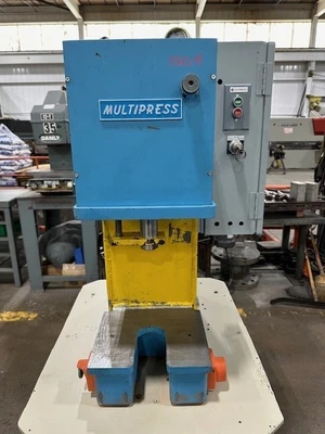 1989 MULTIPRESS W2A-3 C Frame and Gap Frame Press | Kempler Machinery (4)