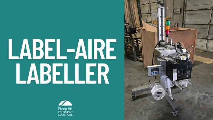 Used LABEL-AIRE 3138NV-TB RH Labelers | Steep Hill Equipment Solutions #772705