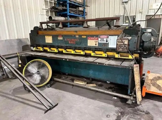 Used 1958 CINCINNATI 1010 Sheet Metal Shears North Carolina US | Revelation Machinery #405408
