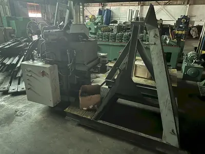 400 TON RODGERS MODEL #1F400 HYDRAULIC INCLINED FRAME HORIZONTAL WHEEL PRESS