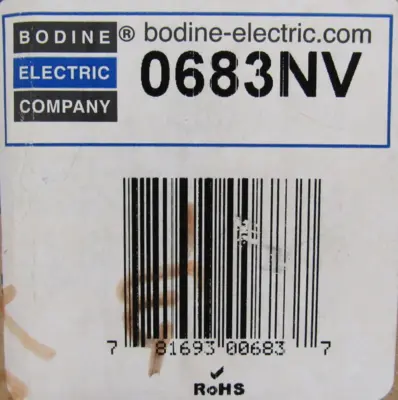 NEW BODINE ELECTRIC 42R5BFC1-E3 GEAR MOTOR 42R5BFC1E3 1/6HP 30:1 0683NV