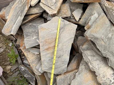 USED GET REAL NATURAL SLATE STONE ARCHITECTURAL SERIES APPROXIMATELY 250SQ FT