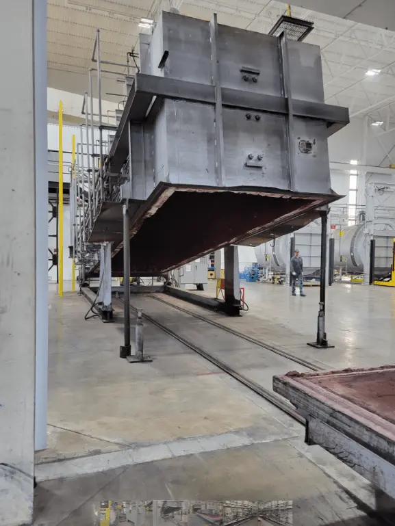 Item# B492 Car Bottom/Tip-Up Annealing Furnace