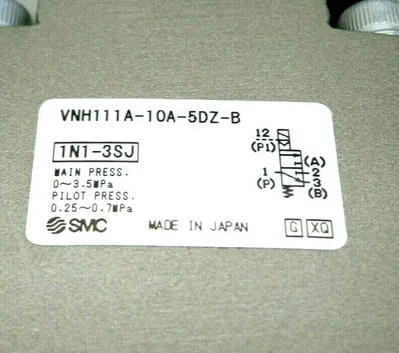 NEW SMC VNH111A-10A-5DZ-B HIGH PRESSURE COOLANT VALVE VNH111A10A5DZB
