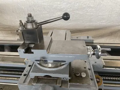 21" x 120" TARNOW TUJ 50X3000 ENGINE LATHE. STOCK #0743222.