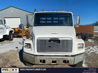 Used 1995 FREIGHTLINER FL80 Flatbed Trucks Wisconsin US | Proxy Equipment #1377822