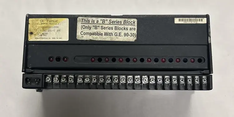 Used GE FANUC IC660EBD100B PLC Input & Output Ohio US | Surplus Asset Holdings #1242338
