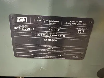 USED NEW YORK BLOWER