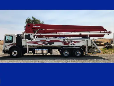 Used 2015 SCHWING BPL 2525 H-6 39SX Concrete Pumps Colorado US | Concrete Pump Depot #1407931