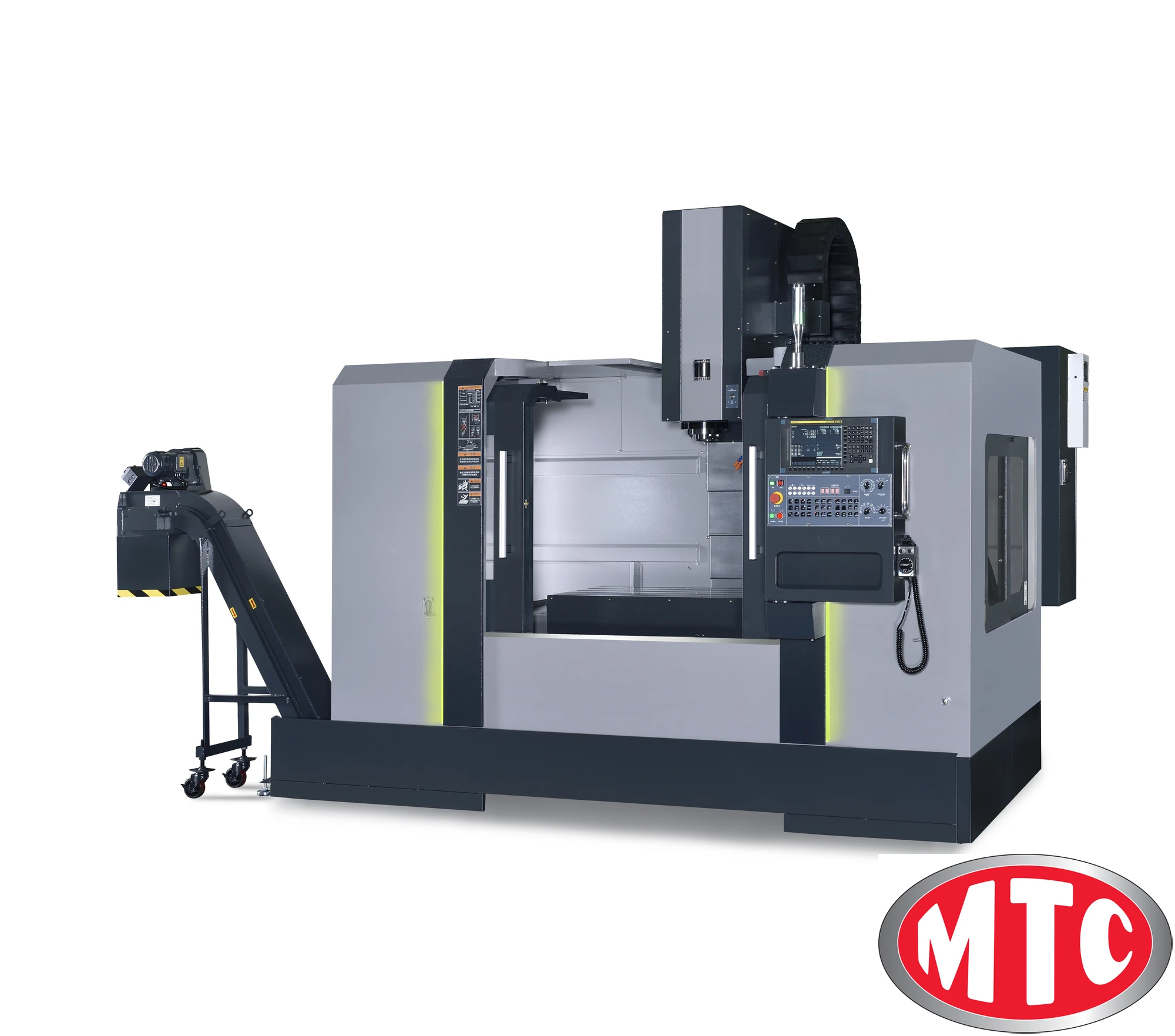 Mighty CNC VMC, #50 taper Geared head, Box ways Fanuc control