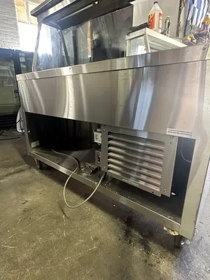 174-0220 Duke 60" Self Contained Full Service Buffet Cooler Case