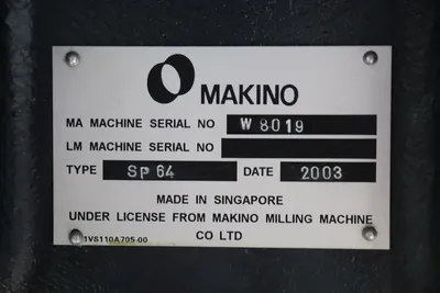 USED 2003 MAKINO SP64