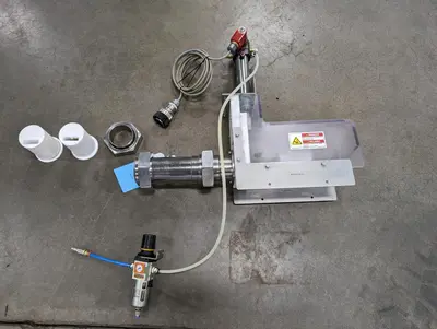 Reiser 3 in. Pneumatic Programmable Guillotine w/ Co-Extruding Tube and Inserts