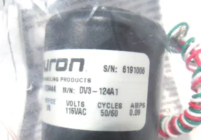 NEW FURON DV3-124A1 SOLENOID VALVE 1103444 DV3124A1