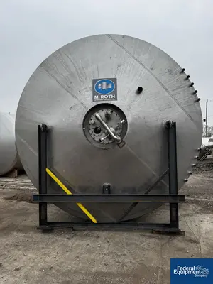 M Roth GmbH & Co 31,372 Gal M Roth GmbH Storage Tank, 304 S/S