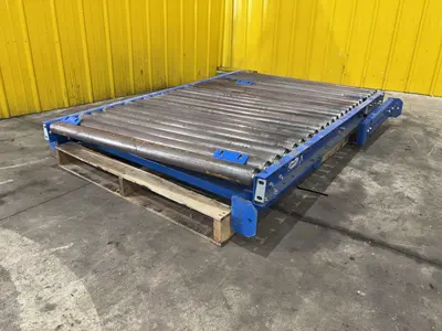 48" X 96" LEWCO ROLLER CONVEYOR: STOCK #23307