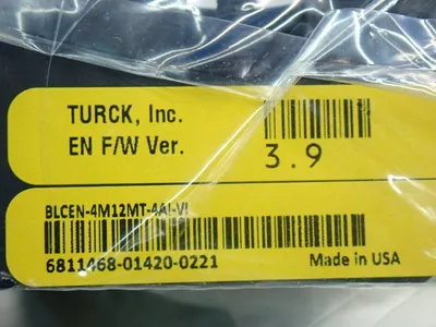 New | in-Stock TURCK BLCEN4M12MT4AIVI PLC Input & Output Ohio US | HGR 24 #801949