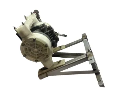 Used Yamada Pneumatic Air Operated Double Diaphragm Pump 3/4" Polypropylene Diaphragm Pumps Michigan US | Maverick Industrial Sales #1390910