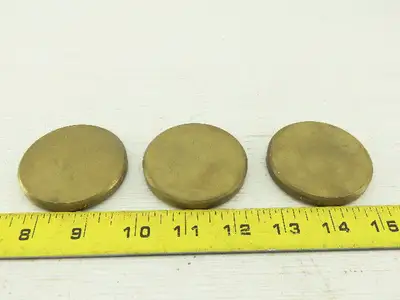 Wilson Rockwell 03 Standard Test Block HRB Lot of 3