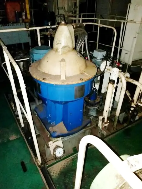 (3) Alfa-Laval S-967 fuel/lube oil purifiers, 316SS.