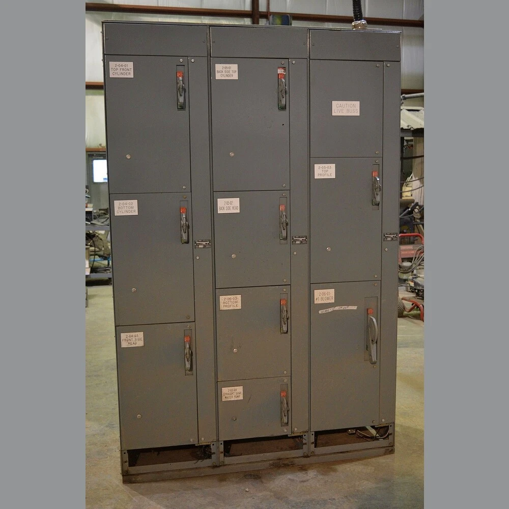 Allen Bradley 2100 Series Back to Back Six Column MCC Panel