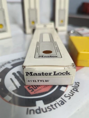 New | in-Stock MASTER LOCK 411LTYLW Safety Products (Other) Ohio US | Surplus Asset Holdings #1508181