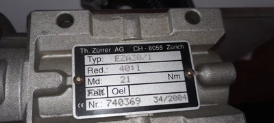Used Zuerrer Ag EZA30/1 Misc Electrical & Power Parts Arizona US | ASSET CONVERSION SPECIALISTS, INC. #1309054