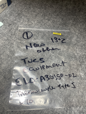 New | in-Stock TUCS Equipment ELC-A10020-00 Thermocouples California US | Davliegogo LLC #1705255