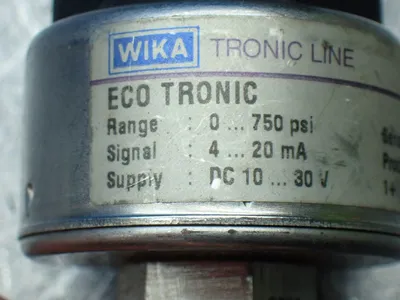 Used WIKA 8392456 Pressure Transmitters Ohio US | HGR 24 #830852