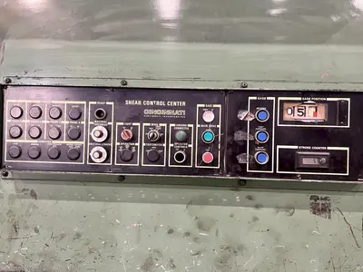 10' X 1/2" CINCINNATI HS500 HYDRAULIC SHEAR WITH FOPBG: STOCK #21757