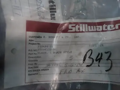 Stillwater, Nelson  Impact Sockets, Blades, Torque Arm, Actuating Key
