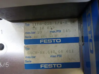 USED FESTO IFB8-02