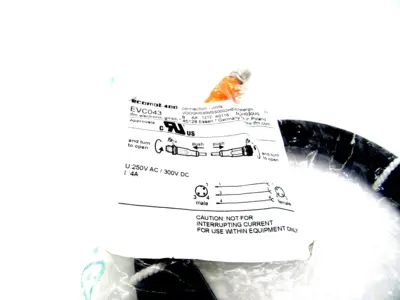 NEW LOT OF 2 IFM EFECTOR VDOGH030MSS0002H03STGH030MSS-EVC043 CABLE