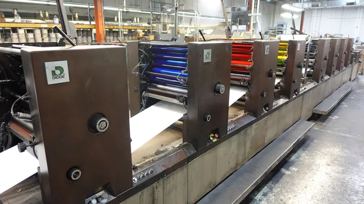 Used 1992 DIDDE Glaser ML (8) Color Web Offset Press – 20.5” Web Width Offset Presses Illinois US | Machinery Solutions Group, Inc. #451477