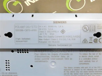 USED SIEMENS POL687.00/STD