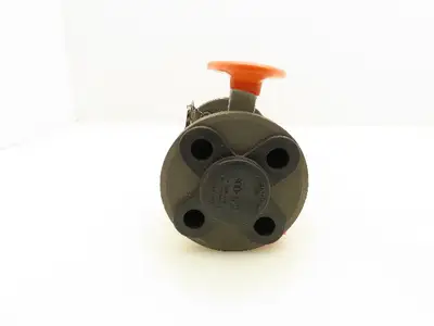 Kitz 300SCTA-M-HC-CL2 Chemical Ball Valve 1/2" Flanged Class 300 Steel 4-Bolt