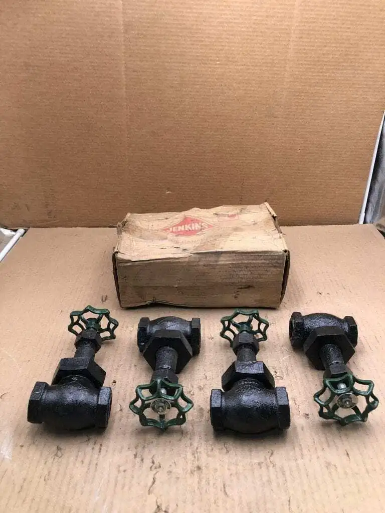 Jenkins 70C 3/4″ Cast Iron Threaded Globe Valve ; Manual -NIB of 4