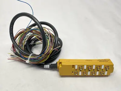 USED TURCK DISTRIBUTION BOX 8-PORT M8 4-PIN 3514U