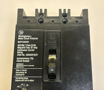 USED WESTINGHOUSE MCP13300R