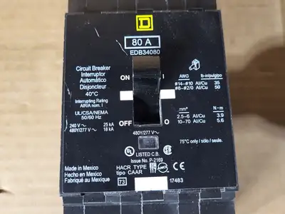 NEW SQUARE D EDB34080