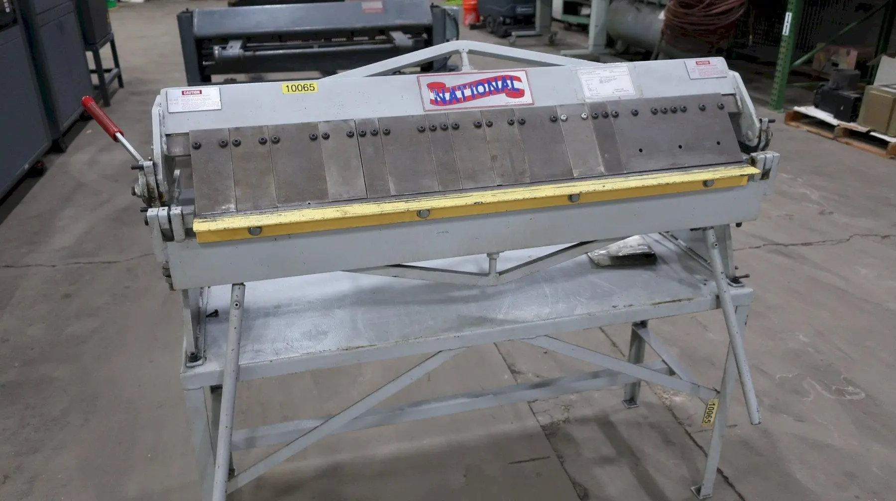 Used NATIONAL U4816 Box & Pan Brakes including Finger Minnesota US | Orca Machine Tools, Inc. #1262830