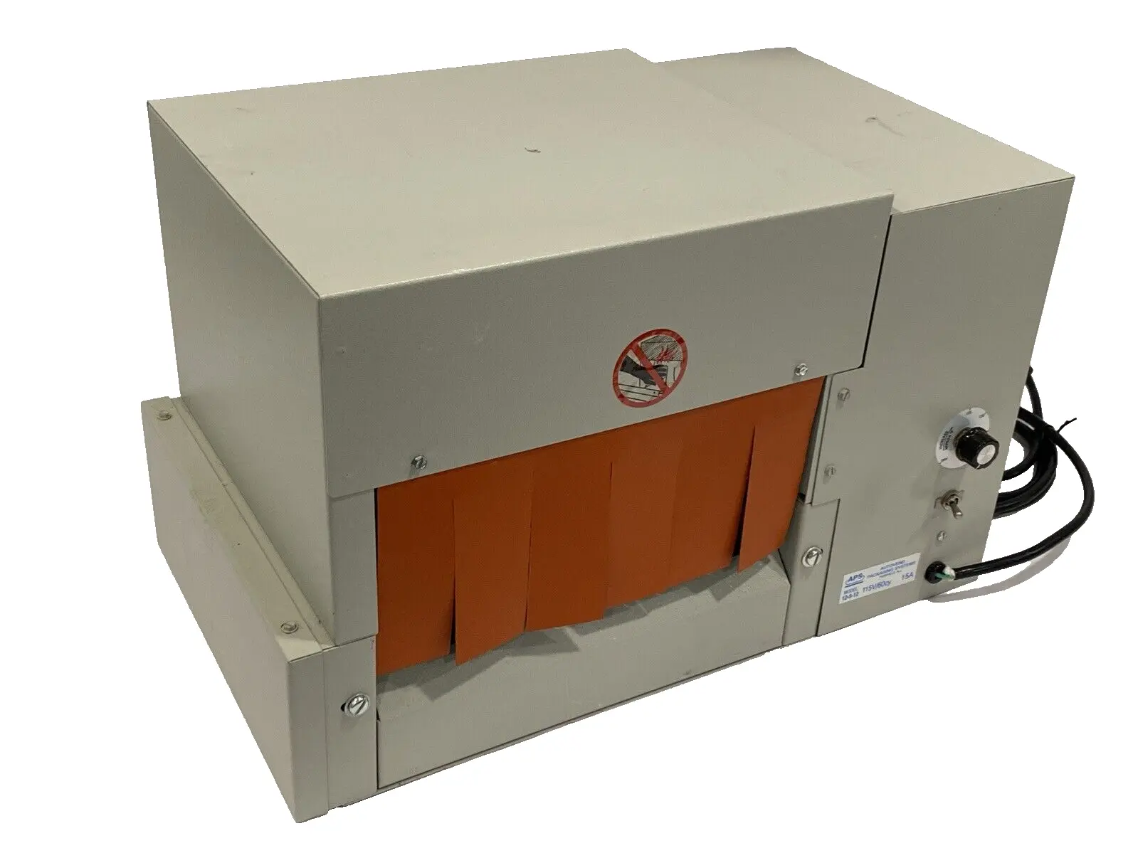 USED AUTOVEND PACKAGING SYSTEMS SHRINK WRAP CONVEYOR TUNNEL 115V/60CY. 15A