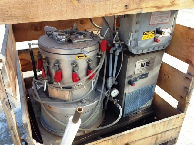 Western States 14 x 6 perforate basket centrifuge, 316SS.