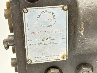 USED GARDNER DENVER 52A3