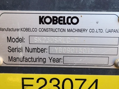 Used 2023 KOBELCO SK230SR LC-7 Crawler Excavators | Abele Tractor #1342796