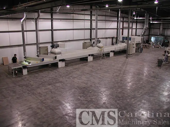 Used 2006 SUPERFICI COMPACT CLFUV FINISHING LINE Woodworking Complete Operations PY | CAROLINA MACHINERY SALES #422154