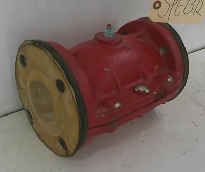 SPC9312  Valve 2.5" Red Valve pinch valve, model Type A, pneumatic operator, rubber contact parts