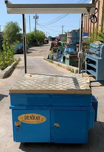 Used 2009 DENRAY 3444B SUPER Downdraft Tables | Pleasant Street Machinery #925717