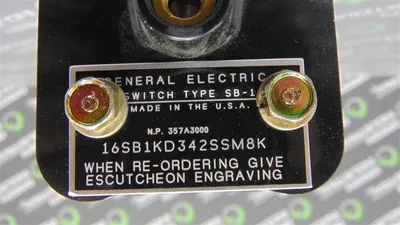 General Electric 16SB1KD342SSM8K Type SB-1 Rotary Switch New NIB