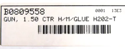 NEW NORDSON H202-T GLUE GUN APPLICATOR H202T